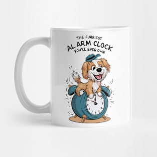 Golden Retriever Dog Funny Alarm Clock Mug